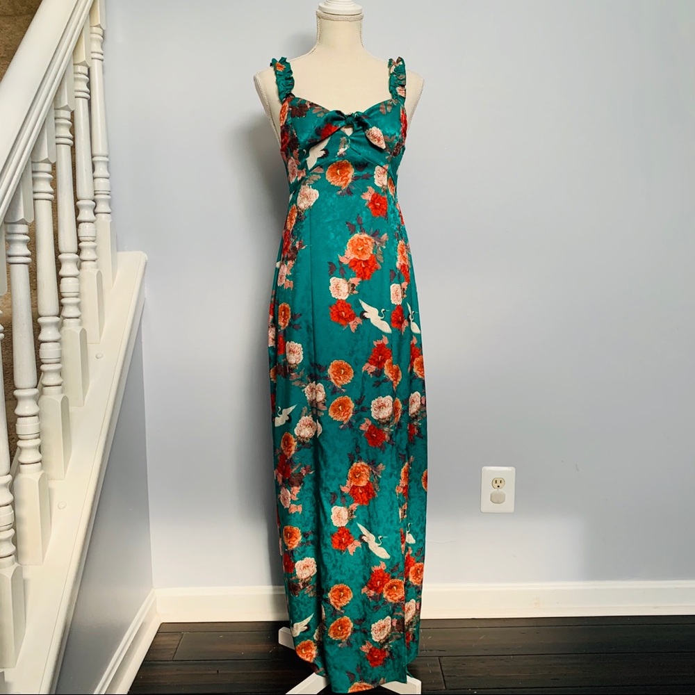 Show Me Your MuMu Oriental Maxi Audra Dress